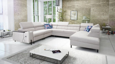 GABIO Grande U-Sofa med sovefunktion