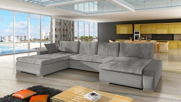LUNA U-Sofa med sovefunktion