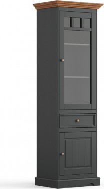 BELLUNO ELEGANTE Vitrineskab II Massivt Træ