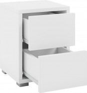 hvid GESITA sengebord detaljebillede