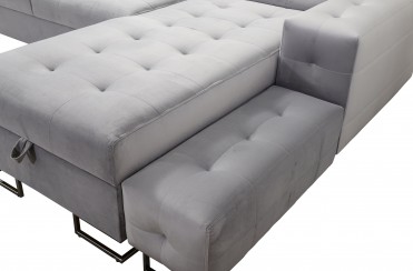 HILTON Sofa med Chaiselong detaljebillede