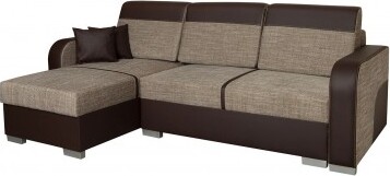 Sovesofa med chaiselong Bari