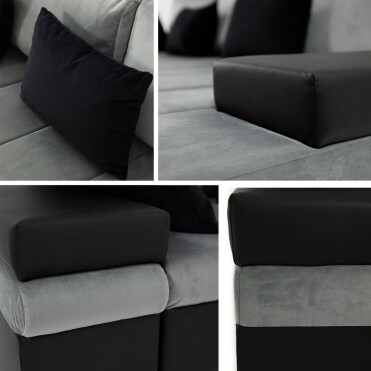 BANGKOK hj&oslash;rnesofa - premium materialer