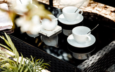 MUSCARI Kaffekop i hvid