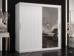 RIFLO WAVE II Garderobeskab Med Skydelåger