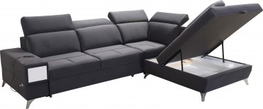 DEUS Hjørnesofa med chaiselong