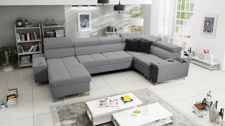 MORENA MAXI U-Sofa med USB