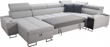 MORENA MAXI U-Sofa med USB