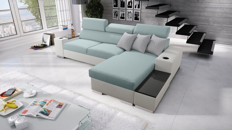 PERSEO MAXI Sofa med chaiselong
