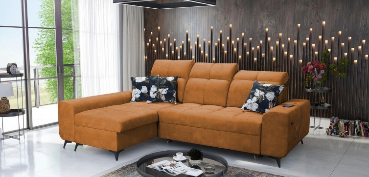 GOLDEN Sofa med chaiselong