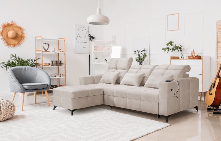 INEZ Sofa med chaiselong