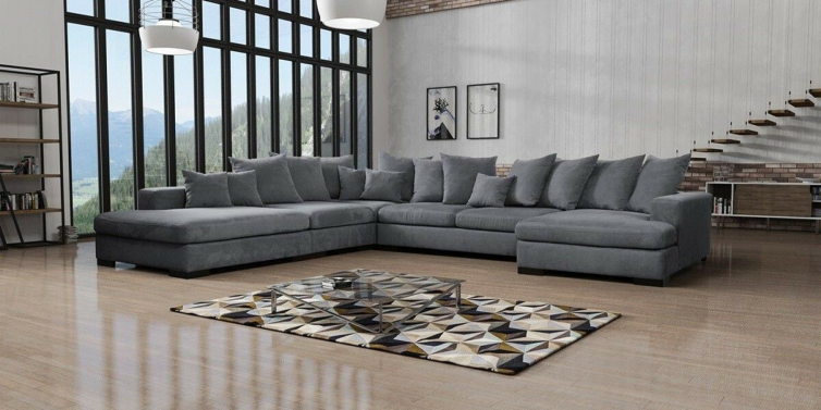 venstrevendt GIGANTO U-Sofa