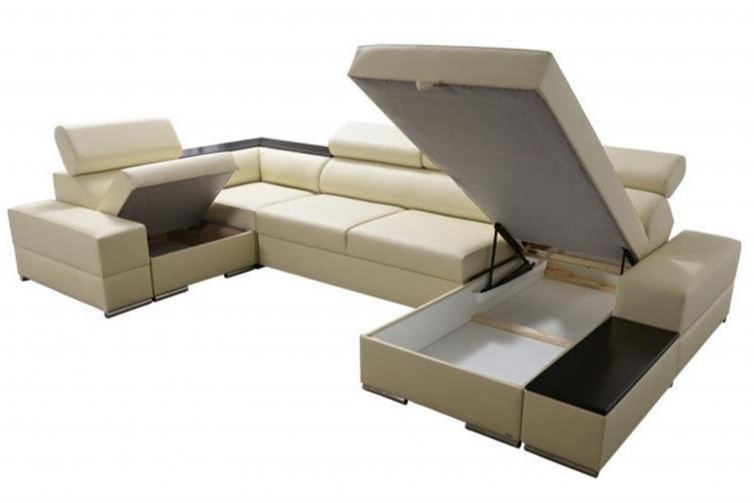 HERKULES U-Sofa med opbevaringsrum HERKULES U-Sofa med opbevaringsrum