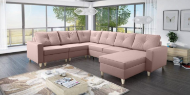højrevendt ADONIS U-Sofa