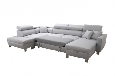 LORETTO U-Sofa med sovefunktion