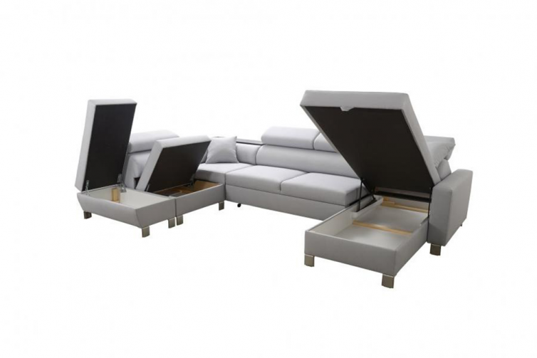 LORETTO U-Sofa med opbevringsrum LORETTO U-Sofa med opbevringsrum