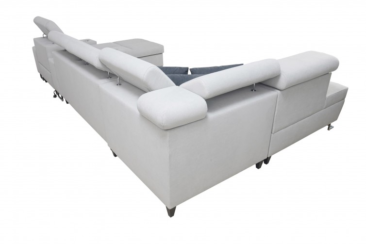 Morena City U-sofa med USB-port Morena City U-sofa med USB-port
