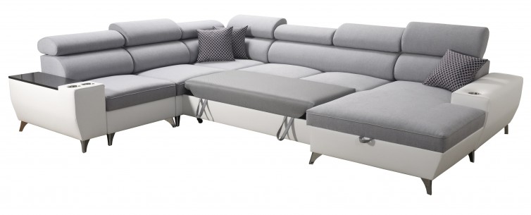 MODIVO U-Sofa med sovefunktion MODIVO U-Sofa med sovefunktion