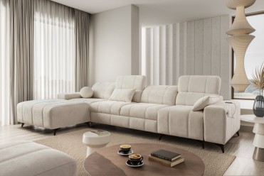 DAFNE III Sofa med chaiselong