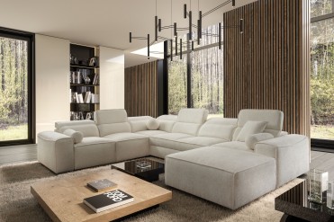 VITO VIII U-sofa med...