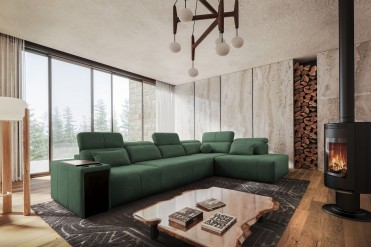MINDY XI Sofa med chaiselong
