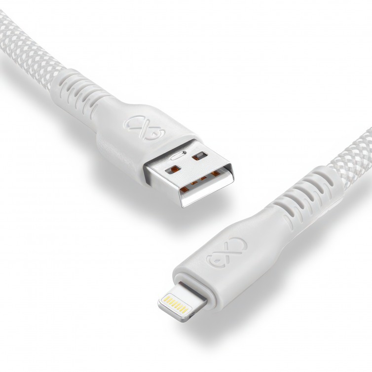 USB-A kabel med lightning stik - 0,9 m / 2 m