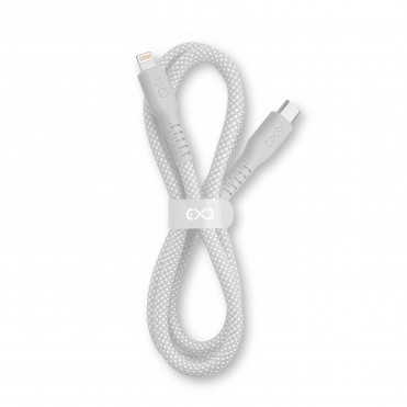 USB-C kabel med lightning...