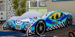 CARS RACING SENG MED LED LYGTER