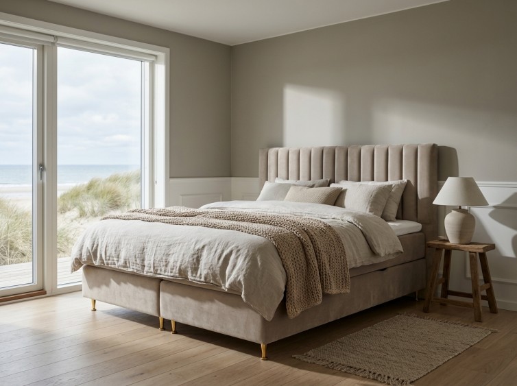 ELEGANCE Dobbeltseng med sengegavl