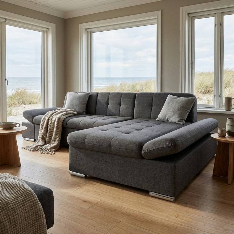 MALVI Sovesofa med chaiselong