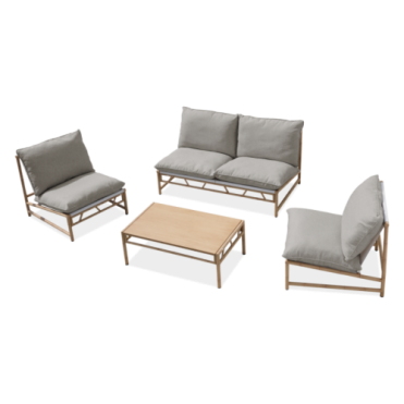 MAKANI CAFFE Havesæt Grå/Beige