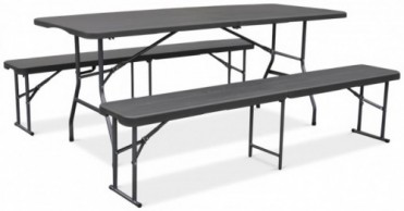 CATERING Sæt Bord 180 cm +...
