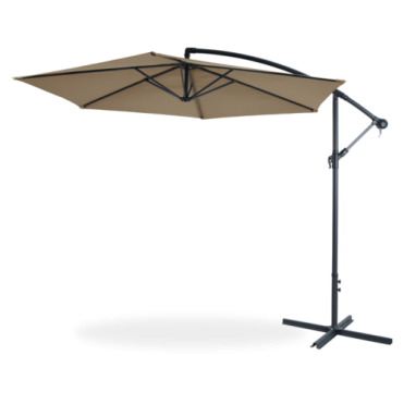 SAMBA Hængeparasol 3m Taupe