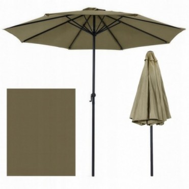 MOOREA Haveparasol 3m Taupe...
