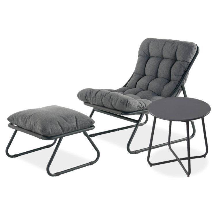 VISTA RELAX PLUS Loungesæt Dark Grey