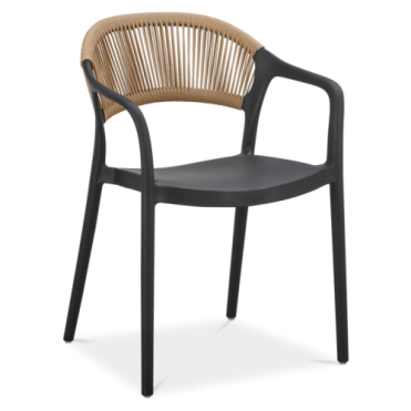 TESSA Havestol Black Beige