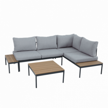 FREEMONT Hj&oslash;rnesofa Light Grey