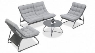 VISTA CAFFE Havesæt Light Grey