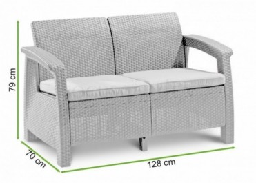 CORFU LOVE SEAT Havesofa...