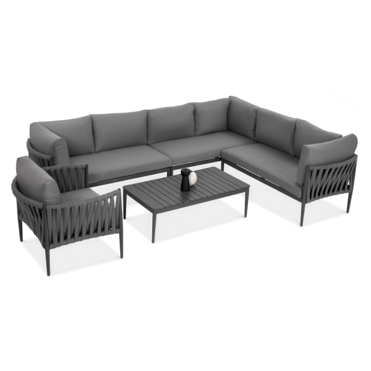 MONZA Hjørnesofa med lænestol Beige