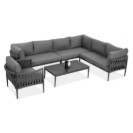 MONZA Hjørnesofa med lænestol Beige