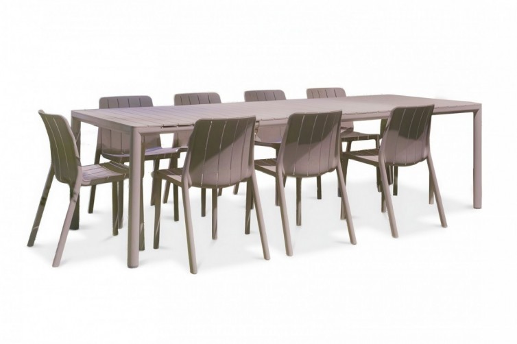 TIBERINA BISTROT/TEVERE Altanm&oslash;bler 210 8+1 Tortora