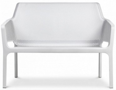 NET BENCH Bianco Bænk