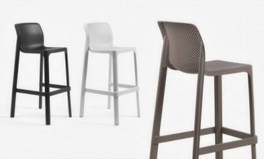 NET STOOL Barstol Corallo