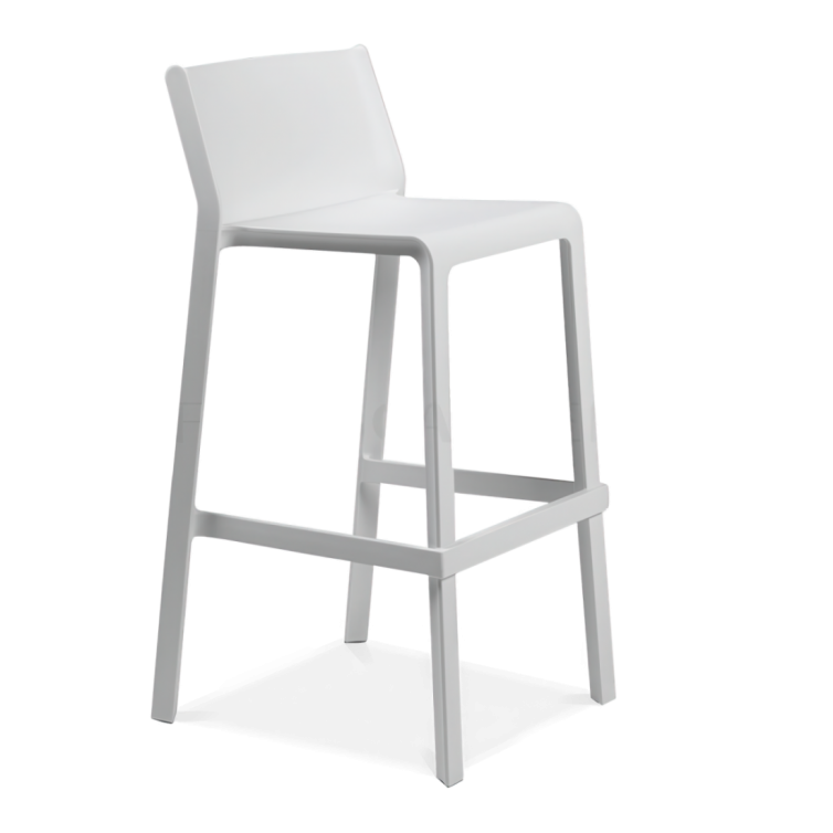 TRILL STOOL Barstol Bianco