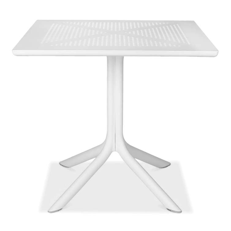 CLIP 80 Havebord Bianco