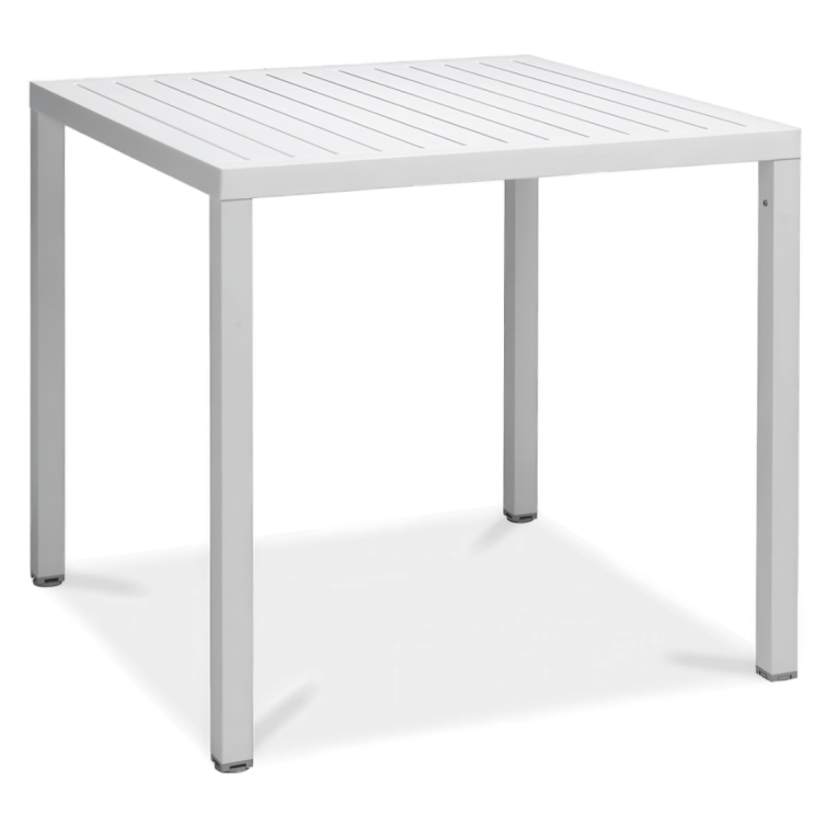 CUBE 80 Havebord Bianco