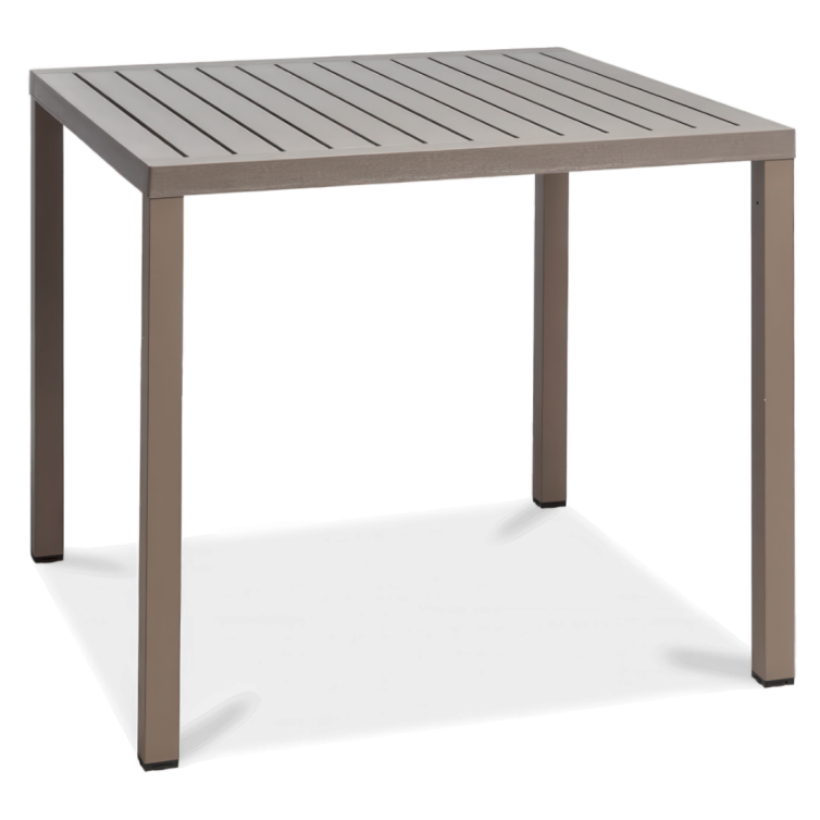 CUBE 80 Havebord Tortora