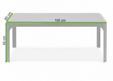 NET 100 Havebord Antracite