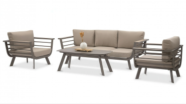 ASPEN CAFFE Havesæt Taupe